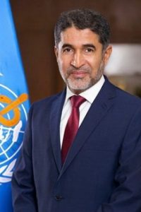 Dr Ahmed Al-Mandhari, Regional Director of WHO Eastern Mediterranean Regional Office